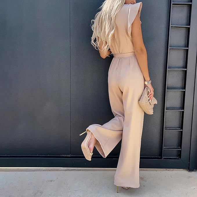 Deslumbra | Elegante conjunto de peto con mangas de mariposa