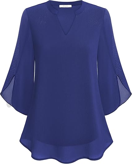 Deslumbra | Blusa elegante de gasa