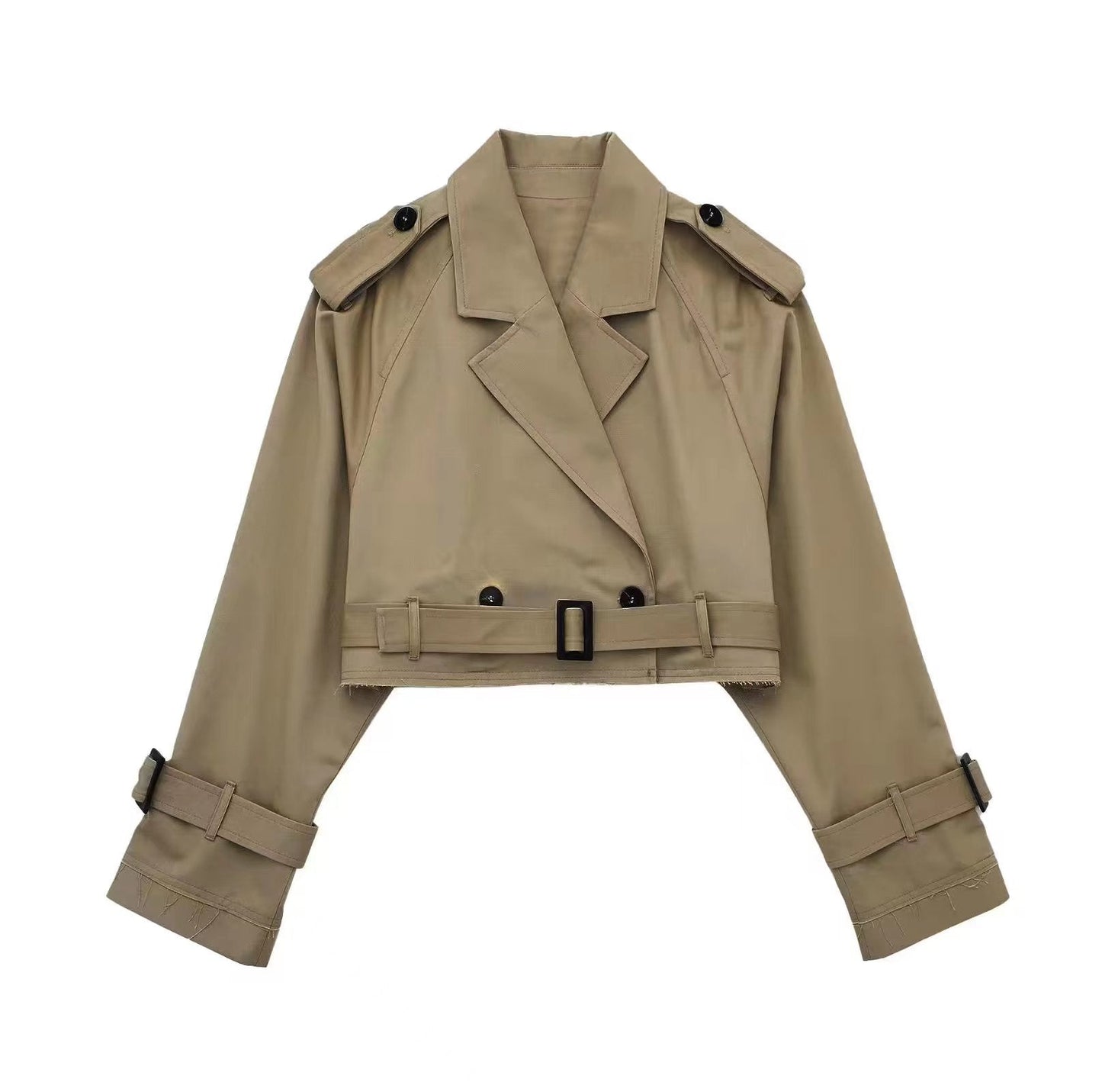Out-Shine | Short Trench Coat