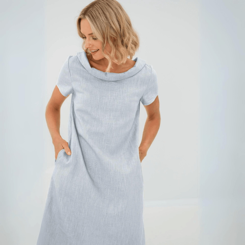 Out-Shine | Casual Linen Dress for Women