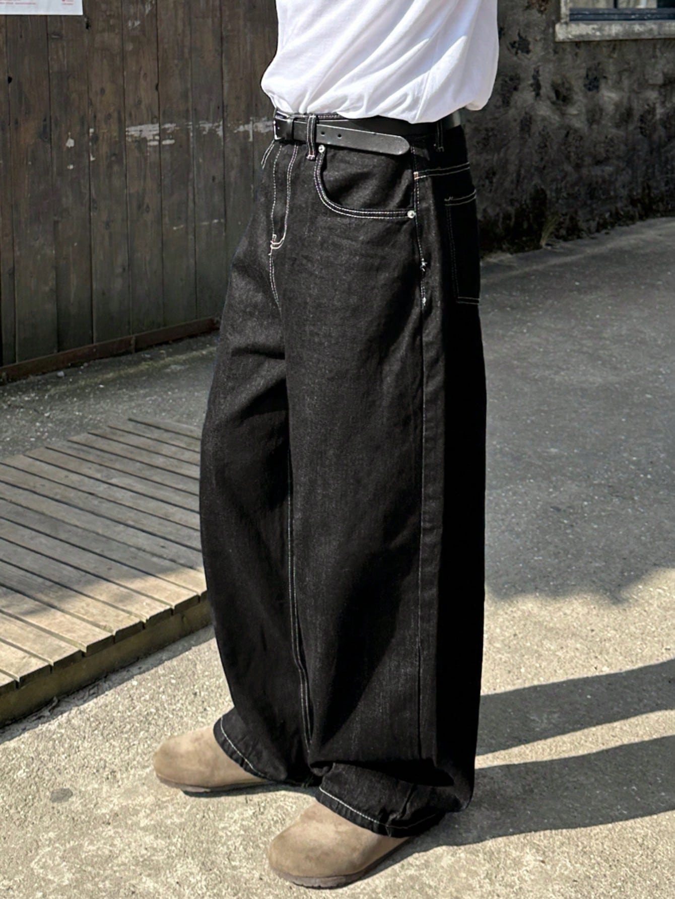 Deslumbra | Vaqueros anchos de verano para hombre 