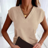 Out-Shine | Women's Elegant V Neck Blouse Plain