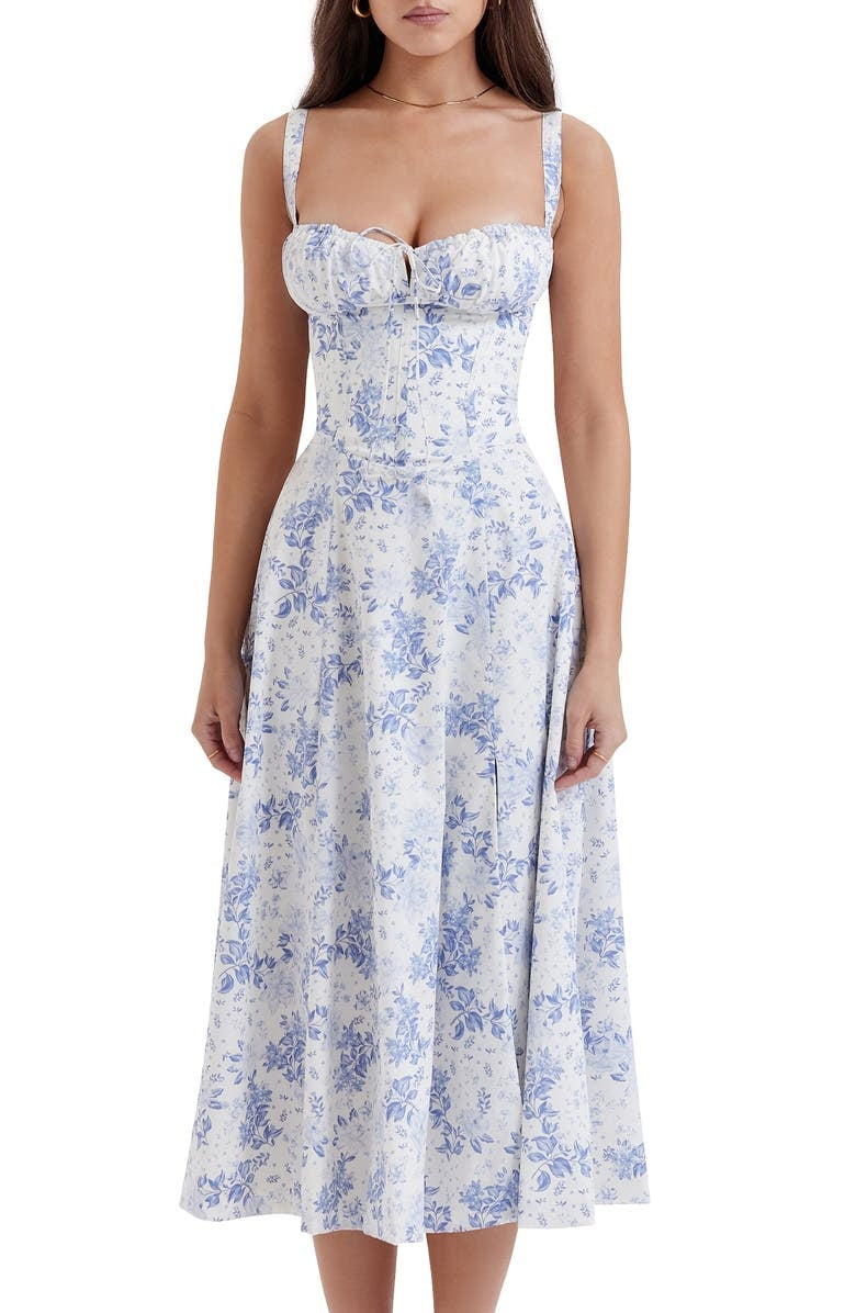 Out-Shine | Bustier dress with waist shaping