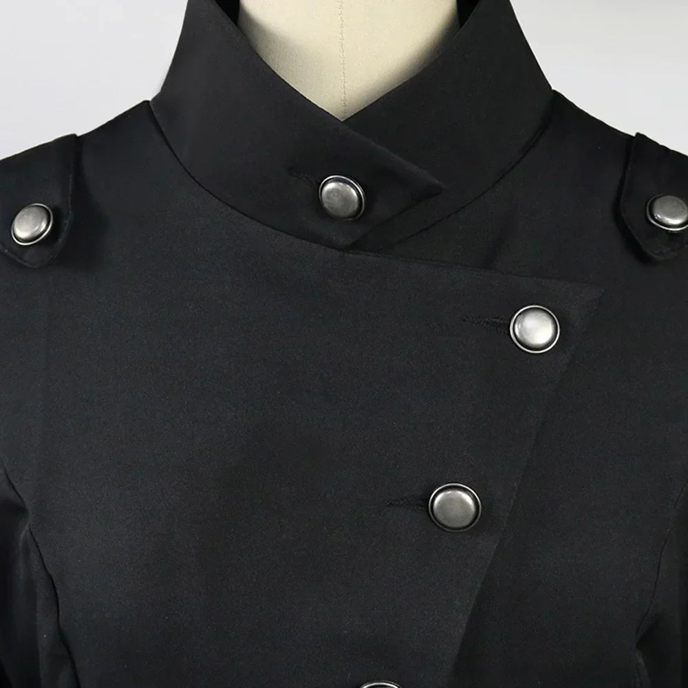 Deslumbra | Elegante gabardina gótica