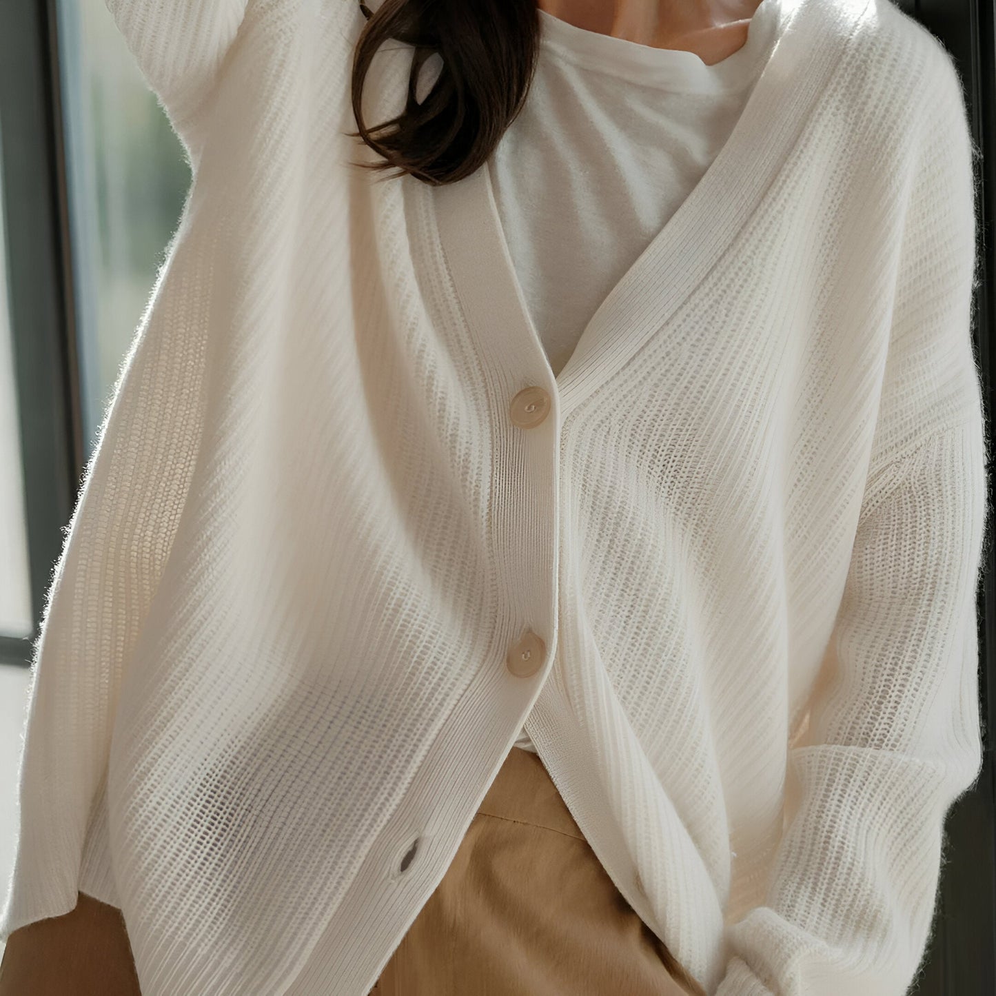 Out-Shine | Stylish Oversized Cashmere Vest