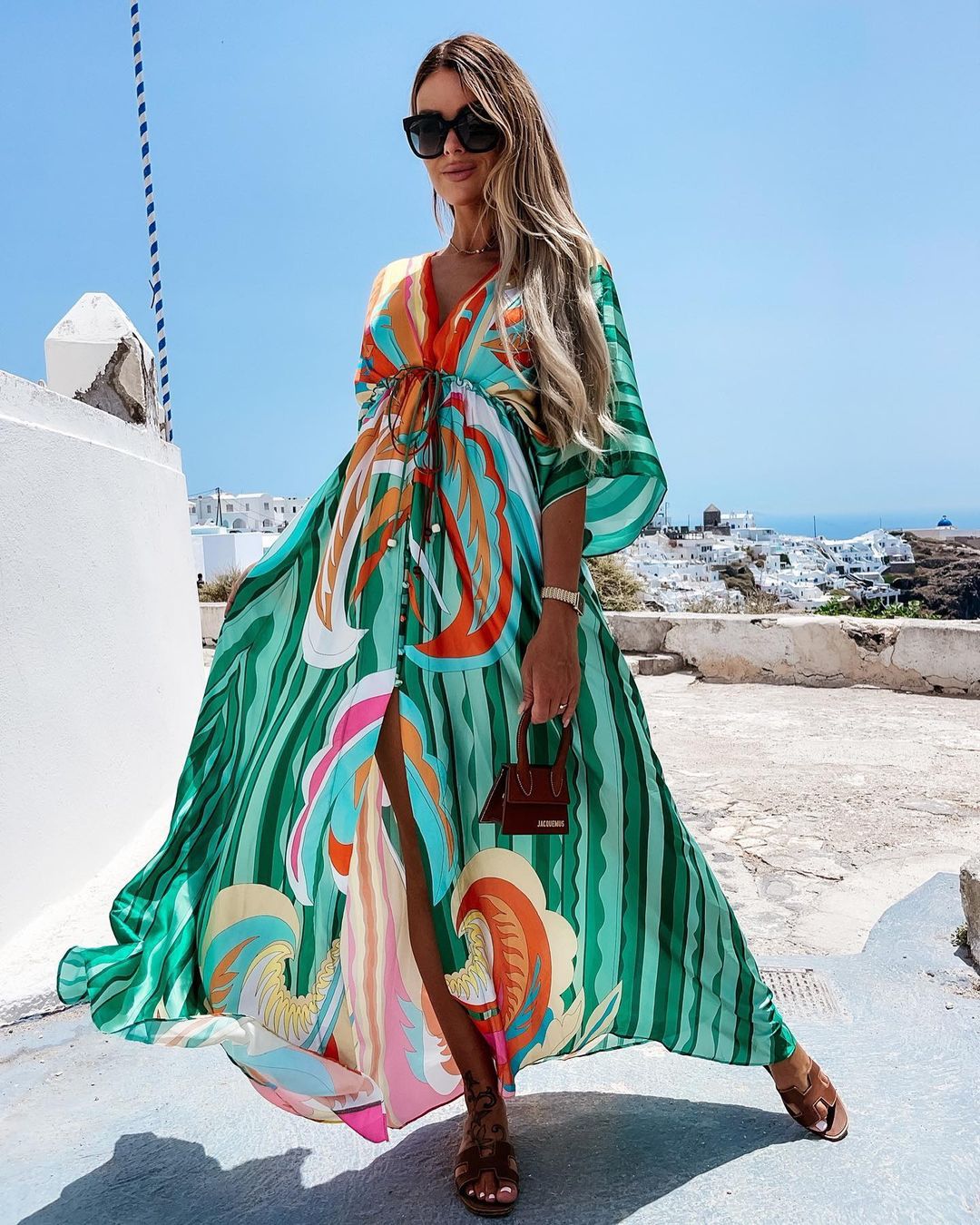 Out-Shine | Short Swinging Long Dress