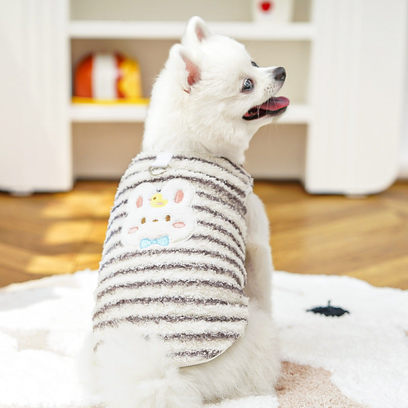 Out-Shine | Autumn and Winter Flannel Warm Small Dog Cat Vest