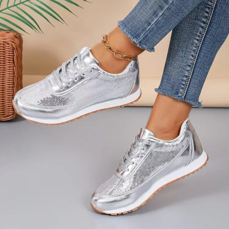 Out-Shine | Women's Fashion With Shimmery Top And Non-Slip Sole