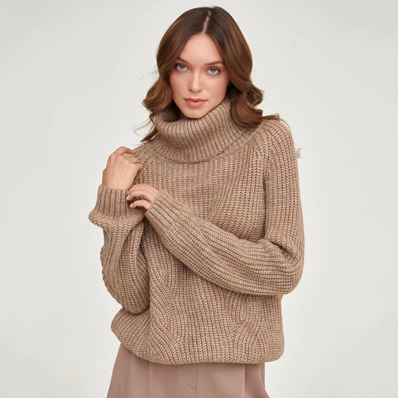 Out-Shine | Turtleneck Long Sleeve Sweater