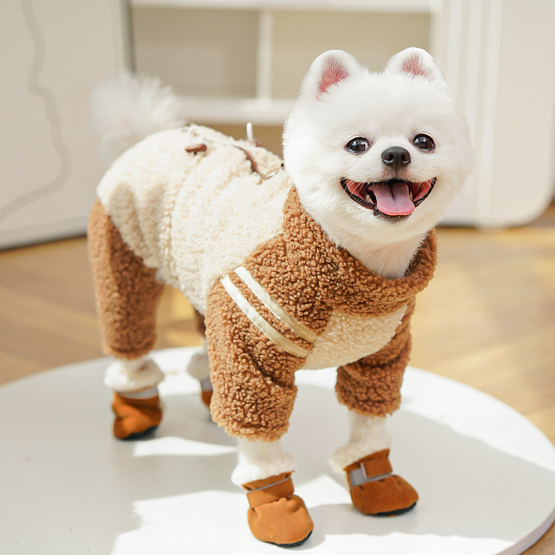 Out-Shine | Autumn and Winter Thickened Double-sided Fleece Pet Jacket
