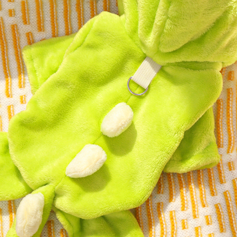 Out-Shine | Little Dinosaur Puppy Warm Clothes for Autumn and Winter