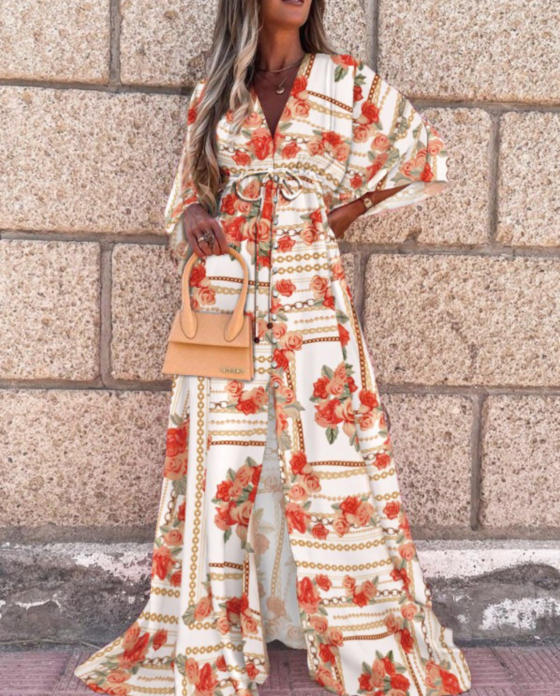 Out-Shine | Short Swinging Long Dress