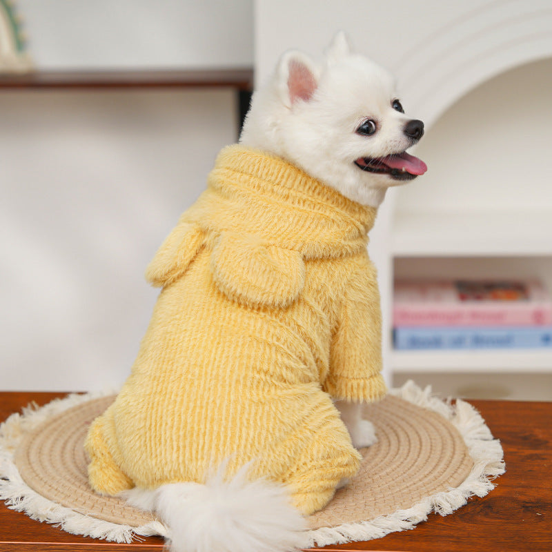 Out-Shine | Autumn and Winter Fluffy Pet Clothing