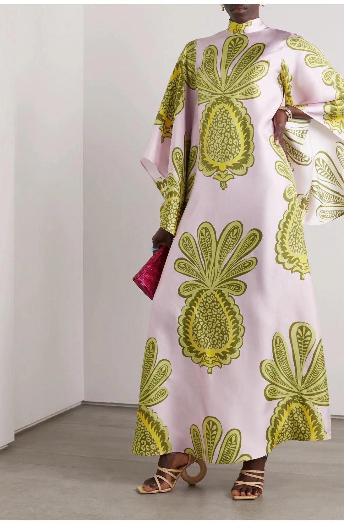 Out-Shine | Printed Three-Quarter Dress