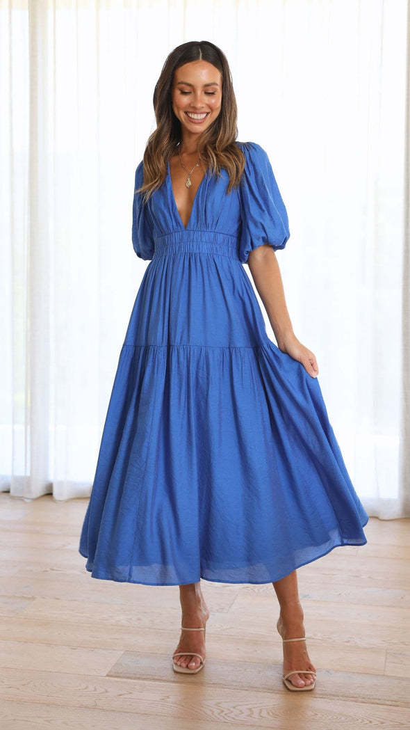 Deslumbra | Vestido midi entallado