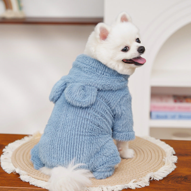 Out-Shine | Autumn and Winter Fluffy Pet Clothing