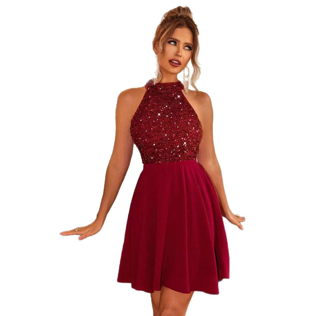 Deslumbra | Vestido corto sensual de corte ajustado