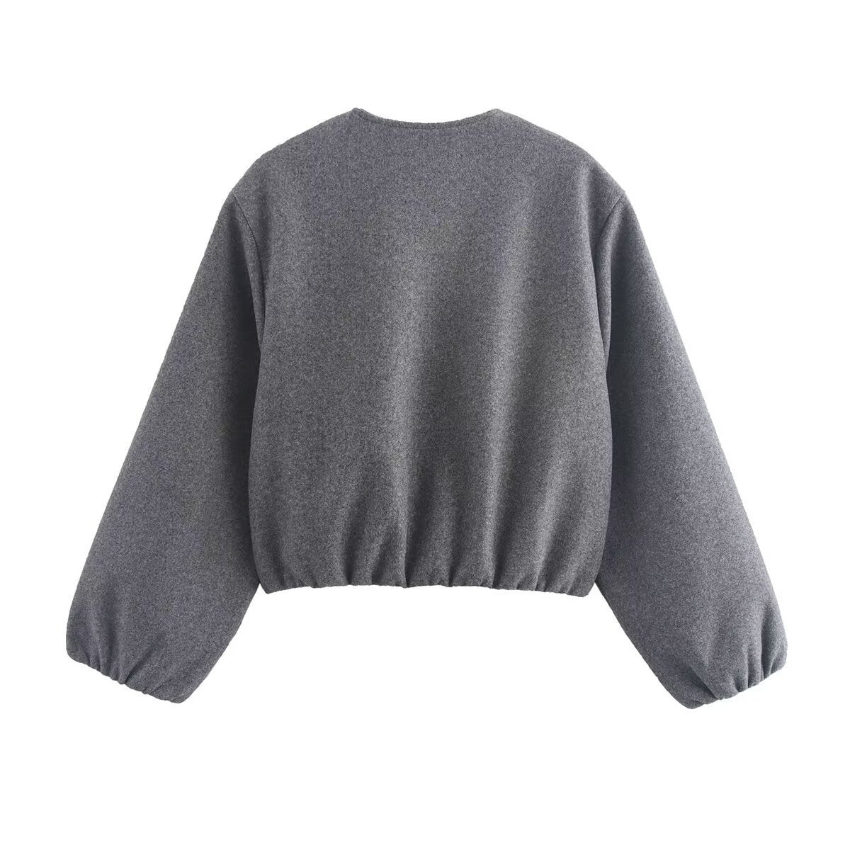 Out-Shine | Women's Comfortable and Stylish Bomber Jacket with High Collar and Side Pockets