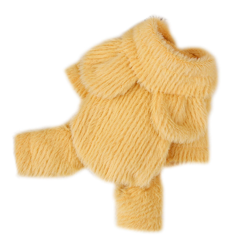 Out-Shine | Autumn and Winter Fluffy Pet Clothing