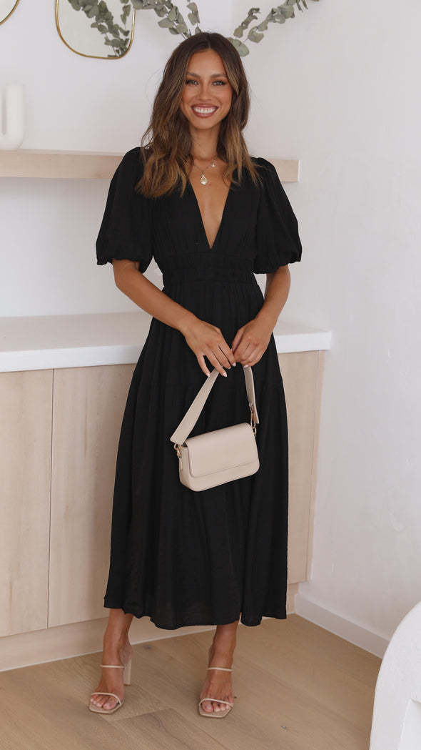 Deslumbra | Vestido midi entallado