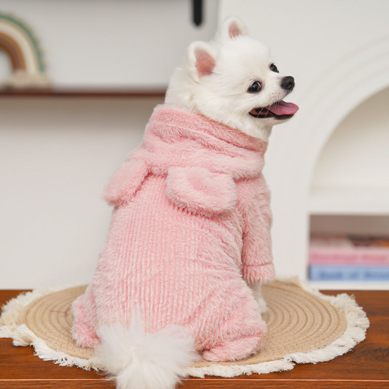 Out-Shine | Autumn and Winter Fluffy Pet Clothing