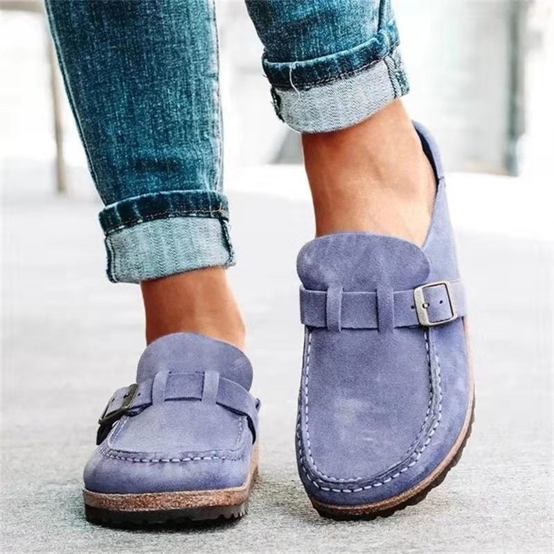 Out-Shine | Retro Suede Sandals For Women