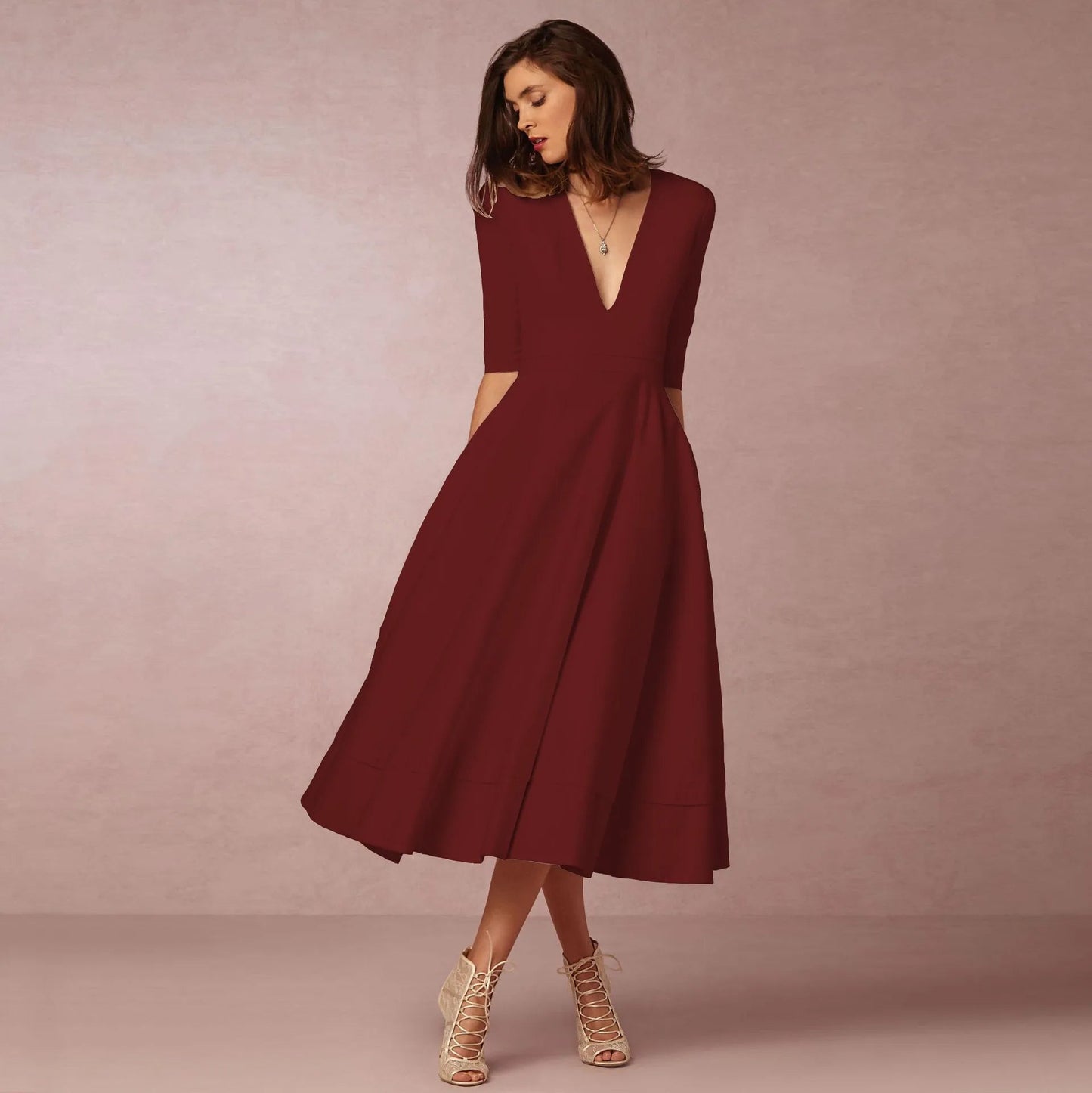 Out-Shine | Elegant Long Women's Dress