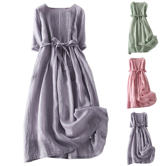 Out-Shine | Vintage Breathable Women's Long Dress