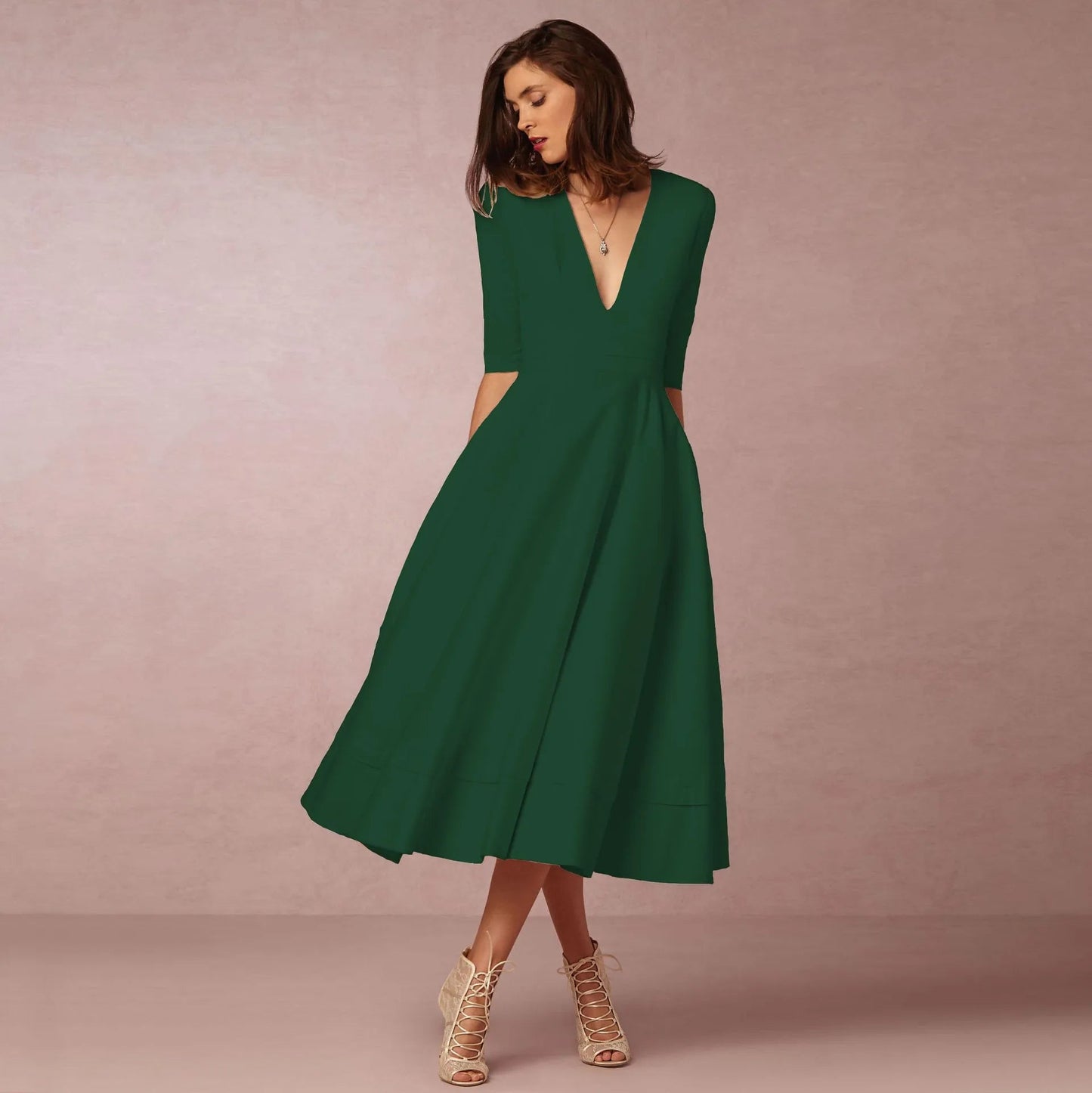Out-Shine | Elegant Long Women's Dress