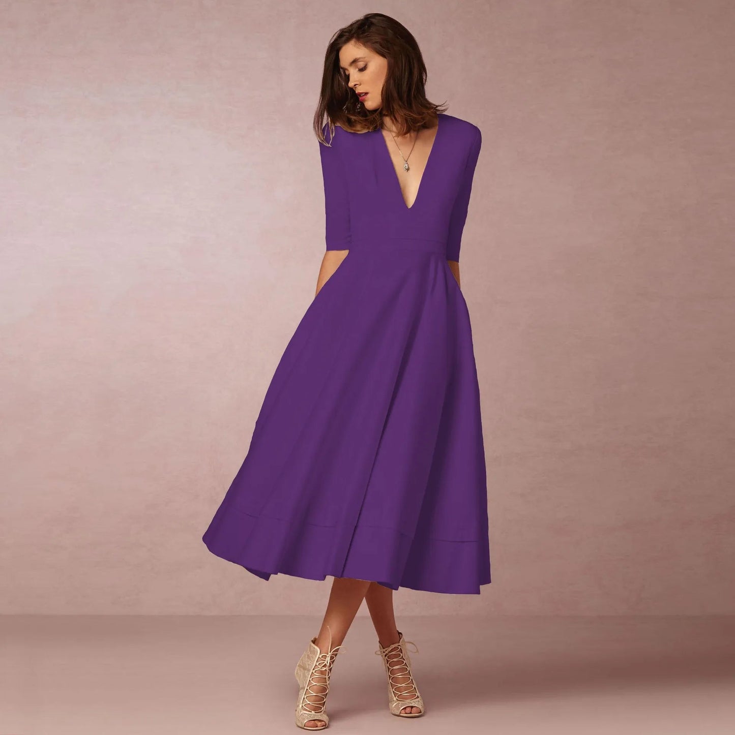 Out-Shine | Elegant Long Women's Dress