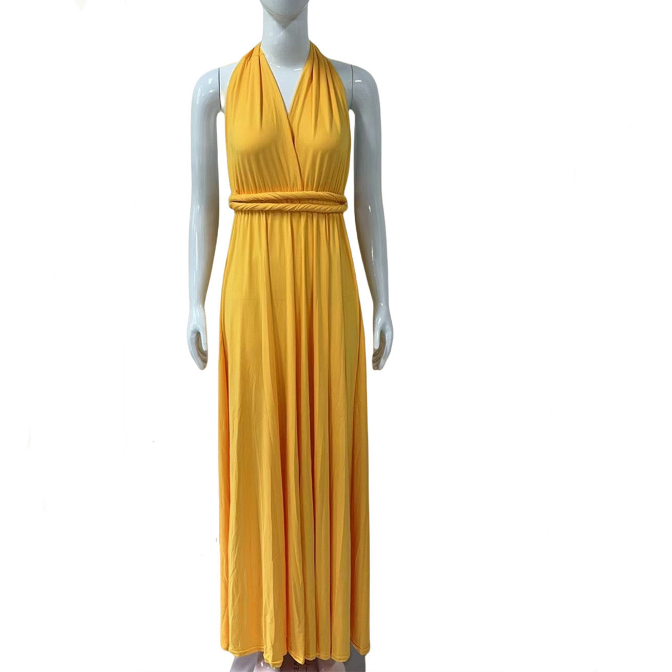 Deslumbra | Vestido maxi bohemio convertible multiusos para mujer 
