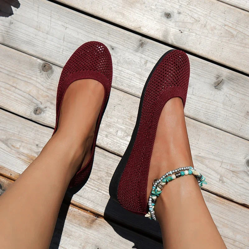 Brilla con luz propia | Bailarinas planas ergonómicas y elegantes 