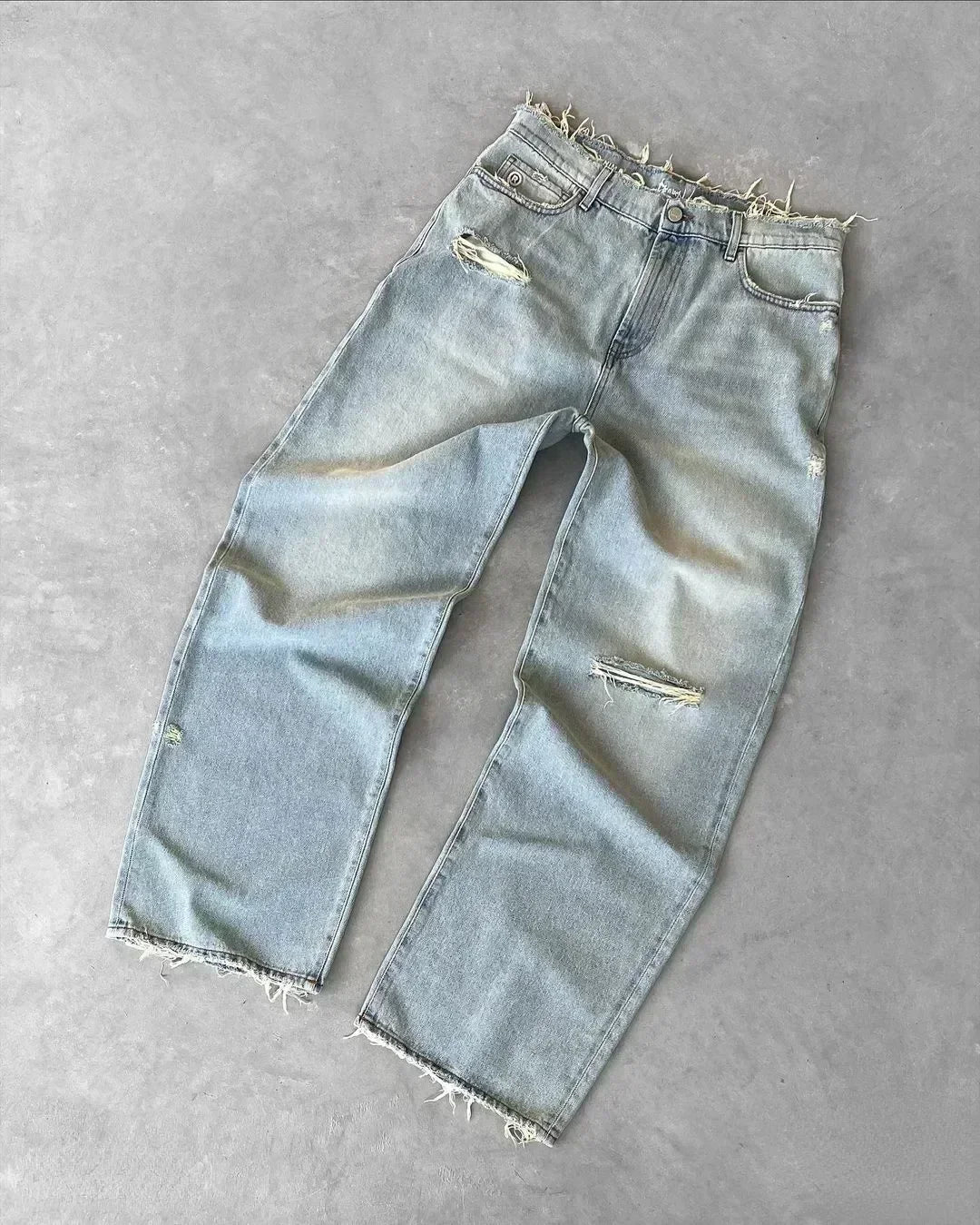 Out-Shine | American Washed Retro Jeans For Men