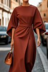 Deslumbra | Elegante vestido midi 
