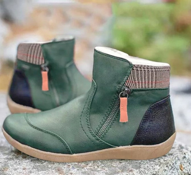 Out-Shine | Waterproof, Orthopedic Leather Boots