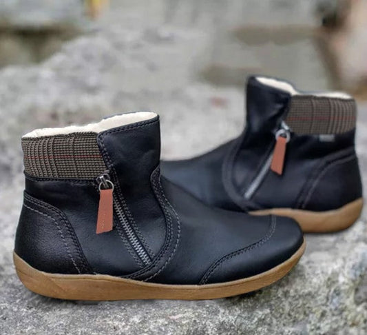 Out-Shine | Waterproof, Orthopedic Leather Boots