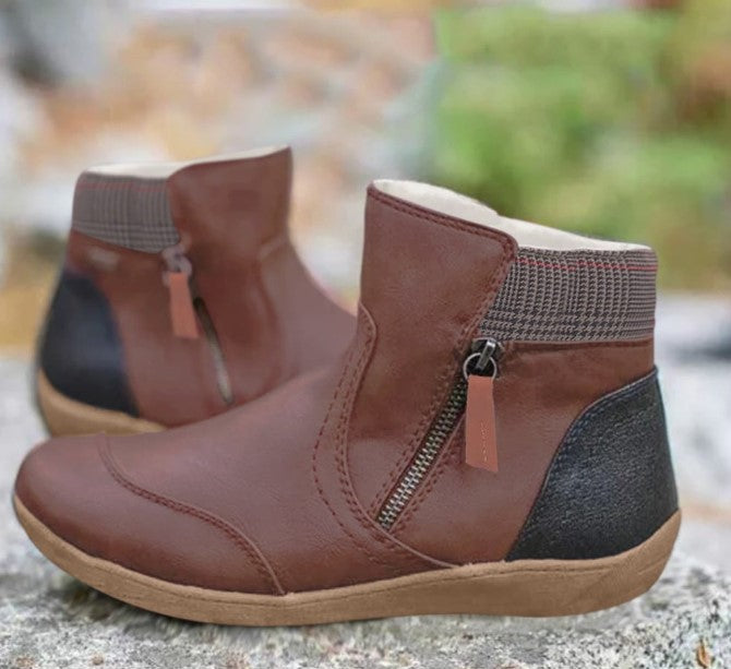 Out-Shine | Waterproof, Orthopedic Leather Boots