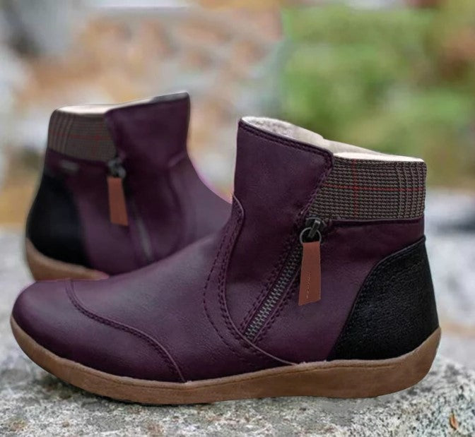 Out-Shine | Waterproof, Orthopedic Leather Boots