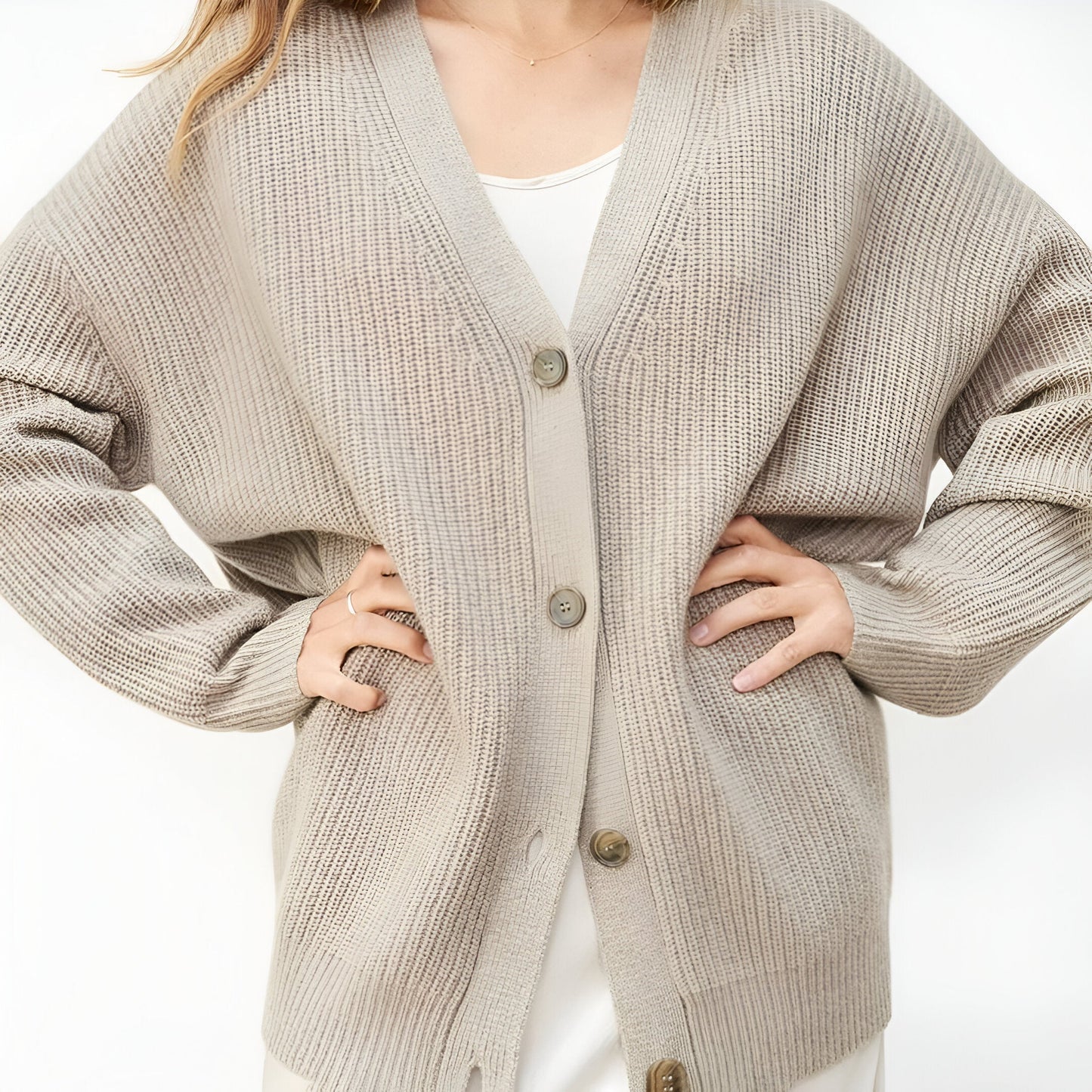 Out-Shine | Stylish Oversized Cashmere Vest