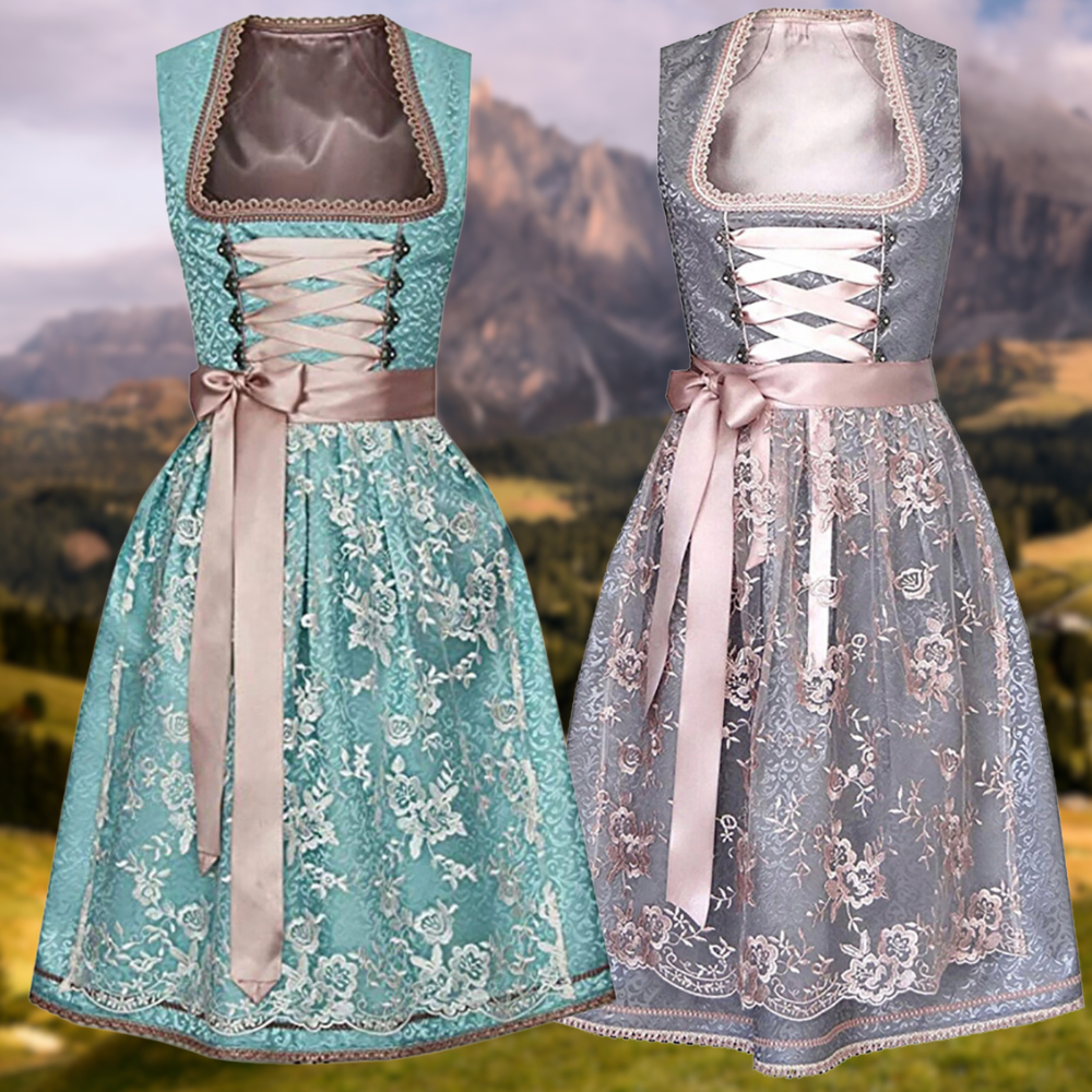 Out-Shine | Short-Sleeved Dirndl Costume For Oktoberfest
