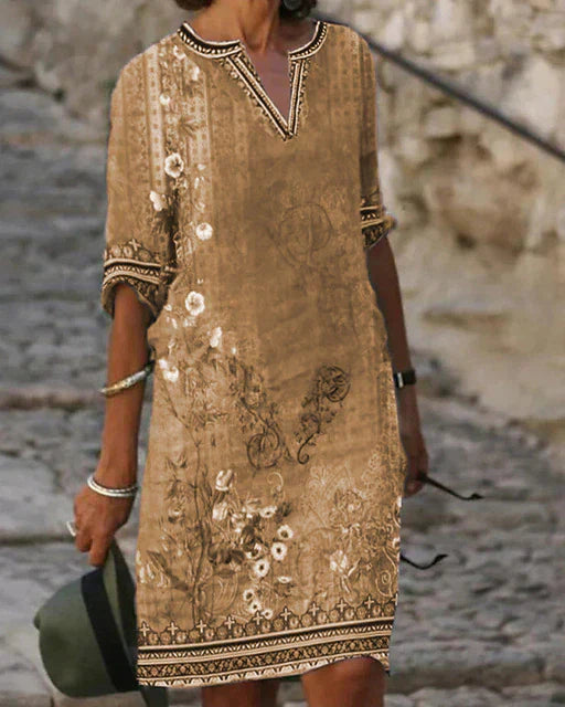 Deslumbra | Minivestidos retro con estampado floral