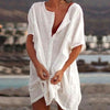 Out-Shine | Women's Chic Beach Cover-Up Dress Linen