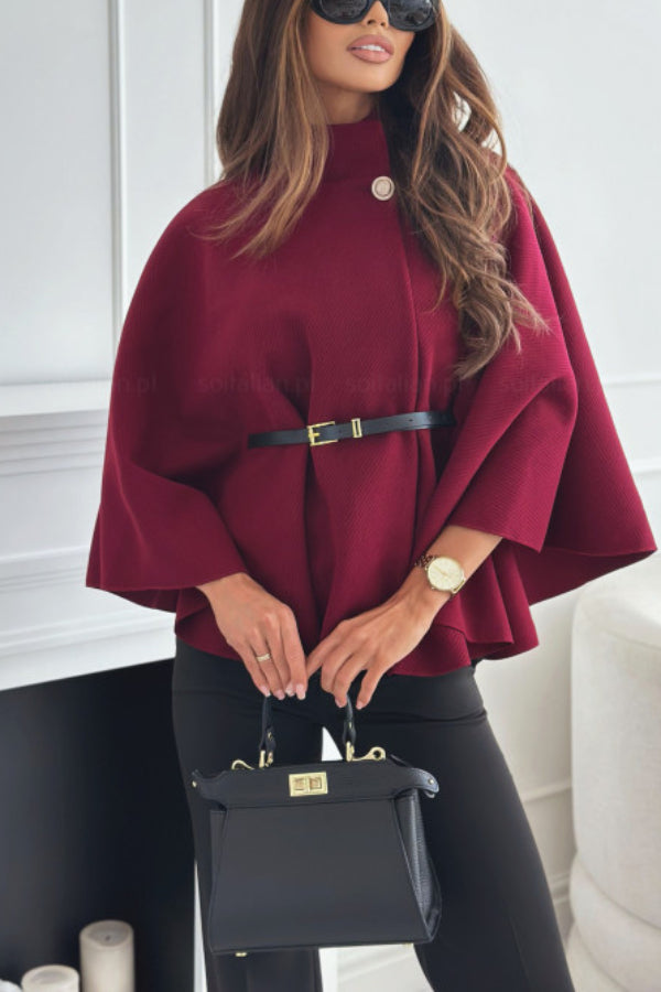 Out-Shine | Poncho Cape With Belt