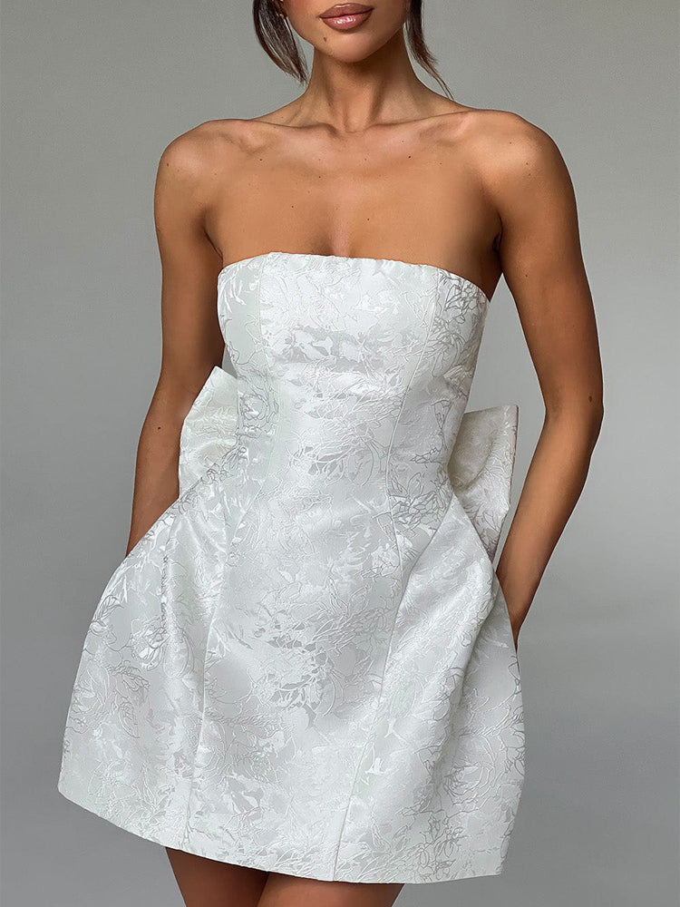 Deslumbra | Minivestido con lazo