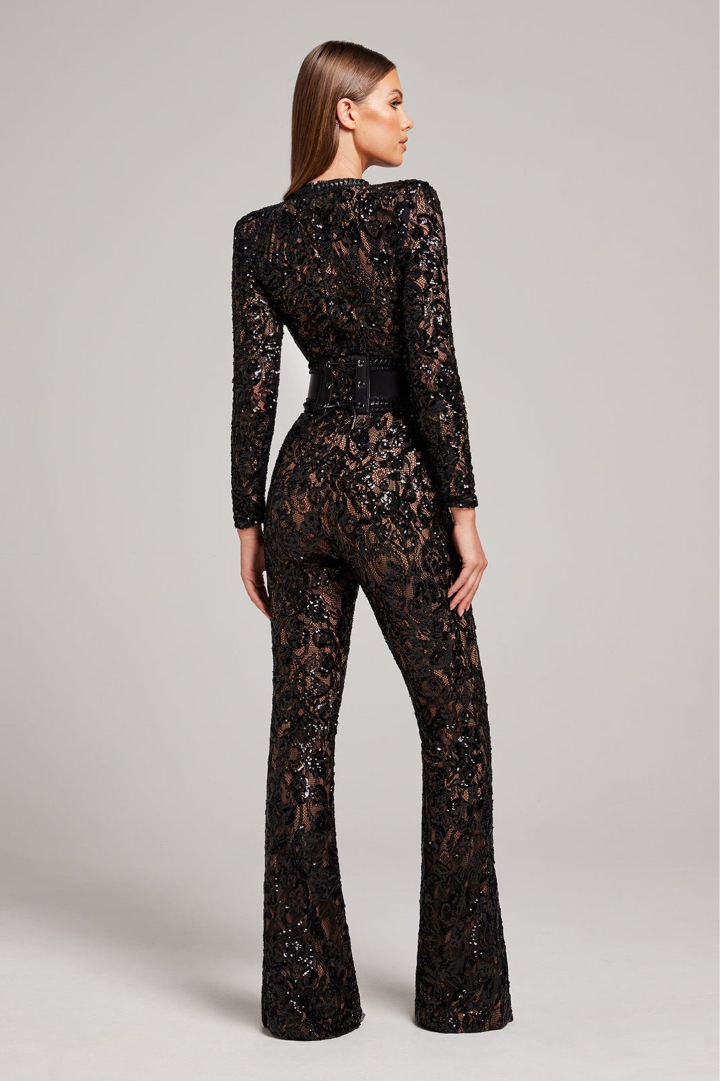 Out-Shine | Lace Glamour Jumpsuit