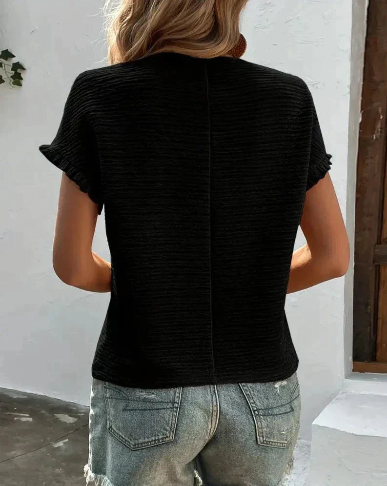 Deslumbra | Camisas de manga con volantes para mujer, elegantes