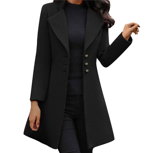 Out-Shine | Elegant Italian Wool Winter Coat For Women