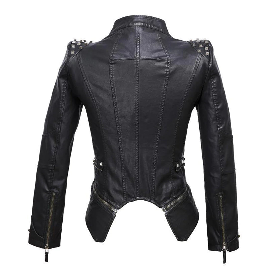 Out-Shine | Slim Fit Biker Leather For Women Perfect For Everyday Life