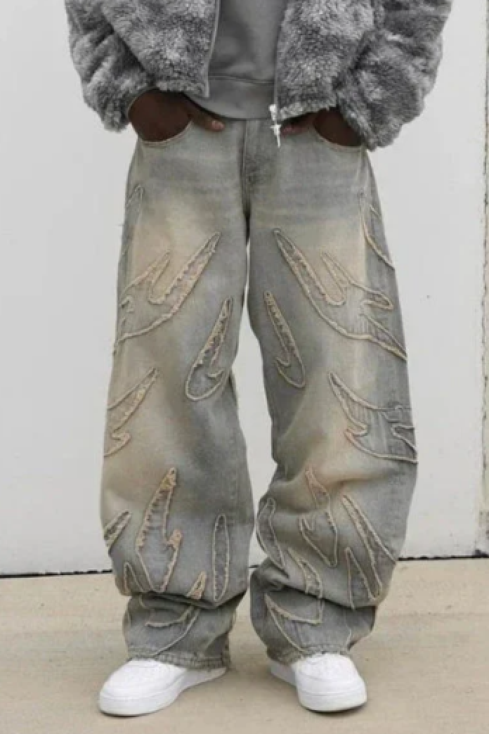 Deslumbra | Estilo urbano retro con vaqueros holgados