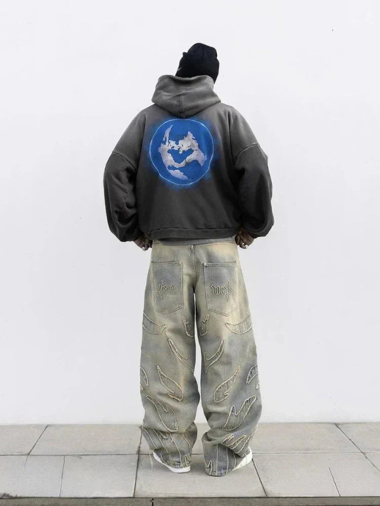 Deslumbra | Estilo urbano retro con vaqueros holgados